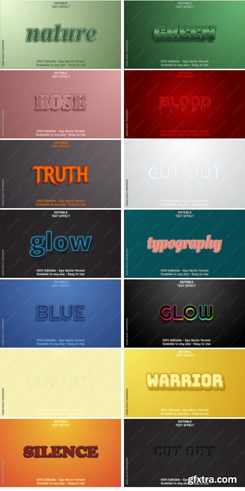 Amazing Vector, Text Effect 530xAI