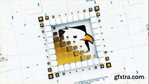 Videohive Tech Cubes Logo 52382893