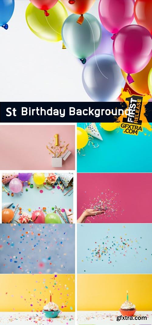 Amazing Photos, Birthday Background 100xJPEG