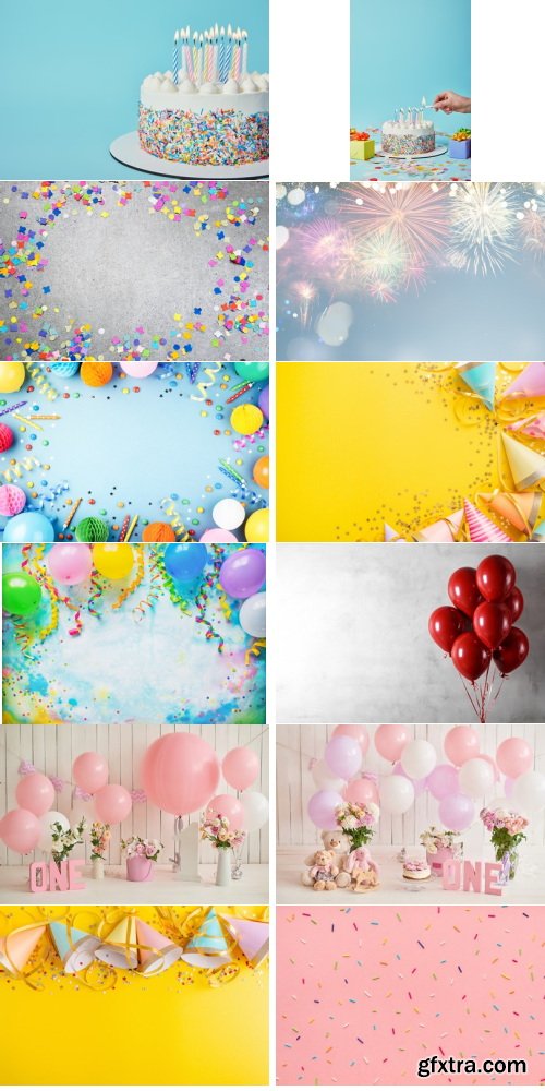 Amazing Photos, Birthday Background 100xJPEG