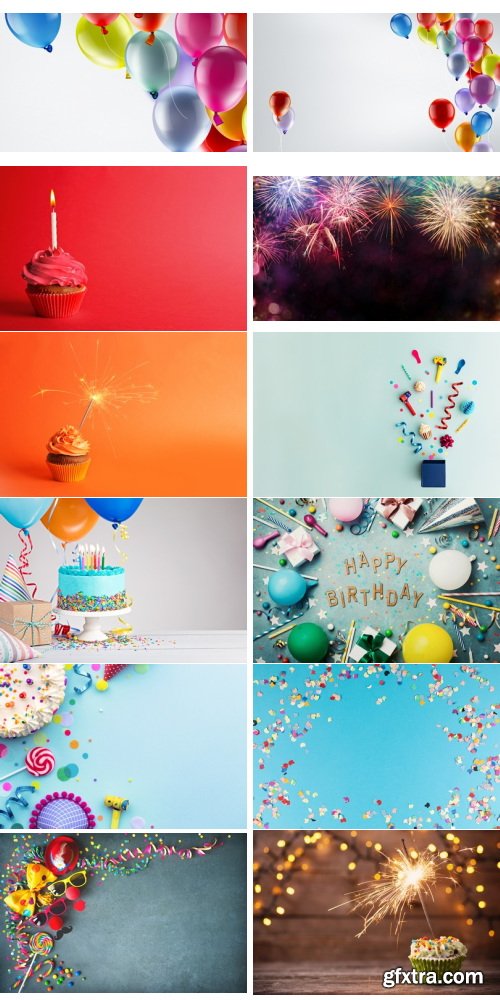 Amazing Photos, Birthday Background 100xJPEG