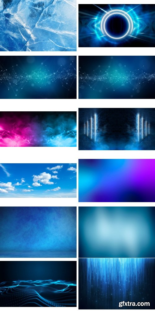 Amazing Photos, Blue Background 100xJPEG