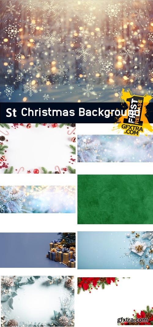 Amazing Photos, Christmas Background 100xJPEG