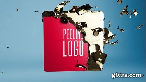 Videohive Peeling Logo 52375281
