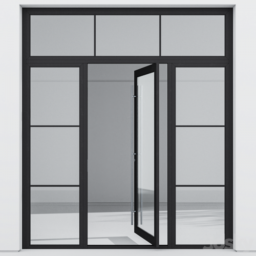 Aluminum door 207