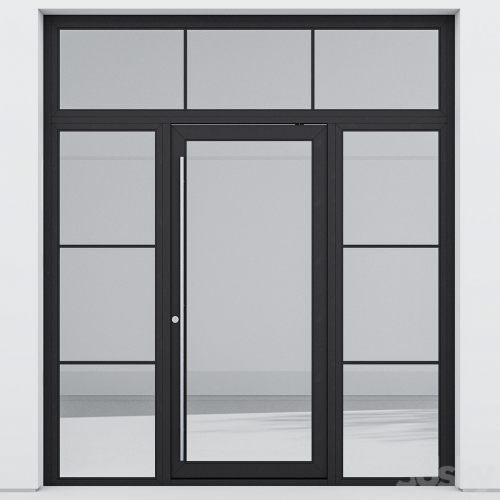 Aluminum door 207