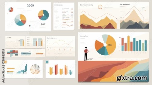 Concept Vector Illustration Of Presentation Background 6xAI