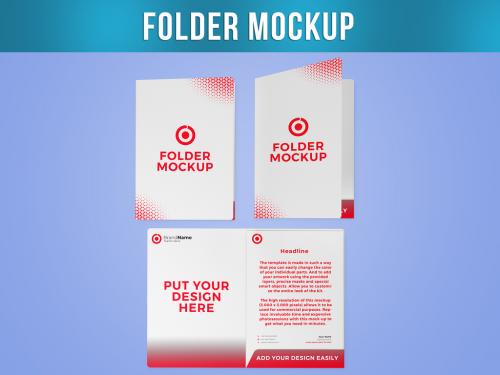 Folder Mockup 