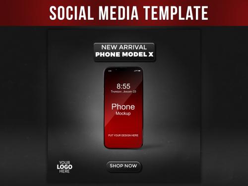 Social Media Template Phone 