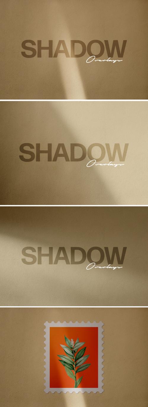 Sunlight Shadow Overlay Mockup
