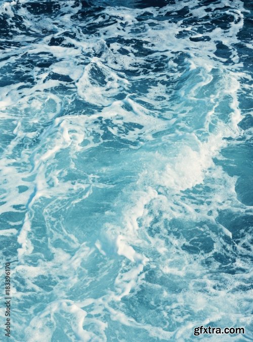 Pure Blue Turquoise Water Texture 1x