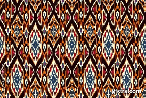 Seamless Tribal Pattern 5xJPEG