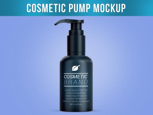 Cosmetic Pump Mockup
