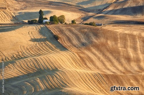 Farmland In Autumn Season 6xJPEG