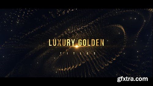 Videohive Cinematic Golden Titles 52389491