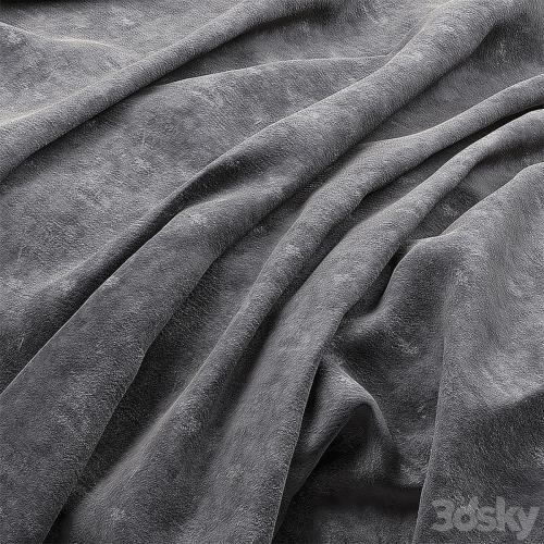 A collection of suede fabrics.