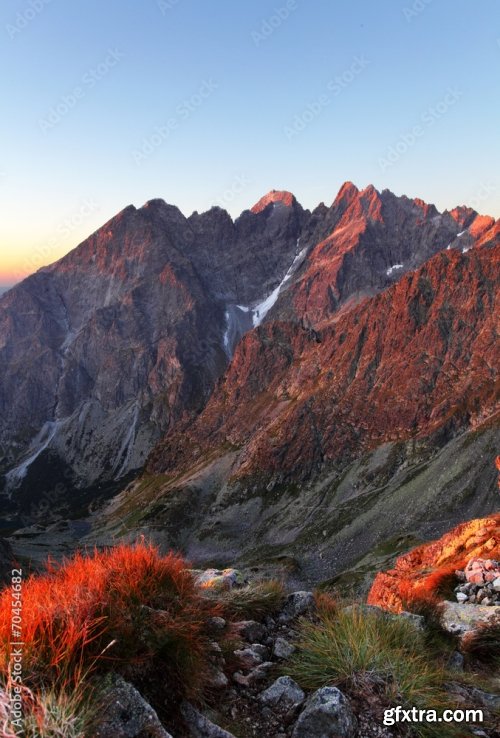 Panorama Mountain Autumn Landscape 5xJPEG