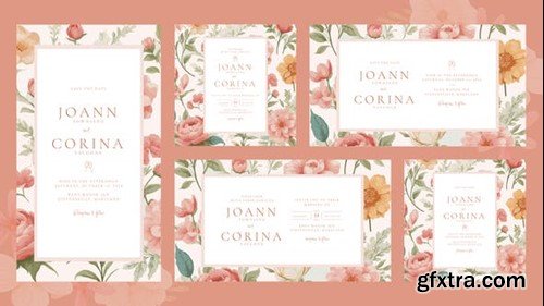 Videohive Eucalyptus Wedding Invitation 52393544