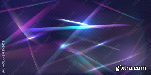 Light Streak Overlay Pattern Designs 6xAI