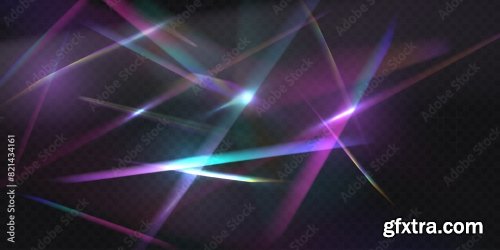 Light Streak Overlay Pattern Designs 6xAI