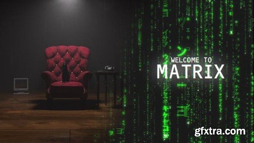 Videohive Matrix Intro 52386717