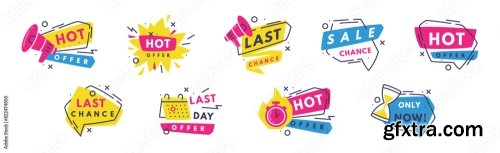 Hot Sale Countdown Badges 6xAI