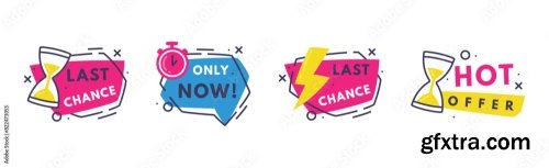 Hot Sale Countdown Badges 6xAI