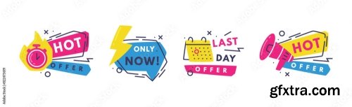 Hot Sale Countdown Badges 6xAI