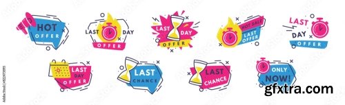 Hot Sale Countdown Badges 6xAI