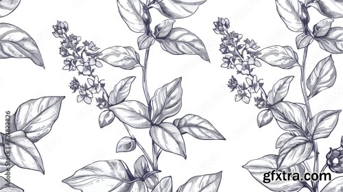 Natural Seamless Pattern 6xAI