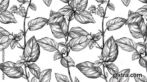 Natural Seamless Pattern 6xAI