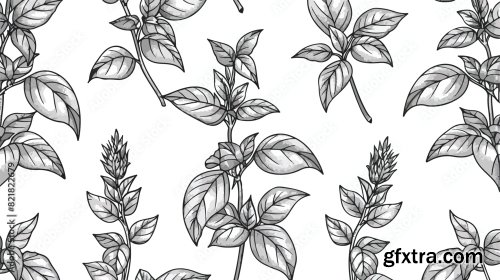 Natural Seamless Pattern 6xAI