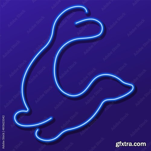 Seal Neon Sign 6xAI