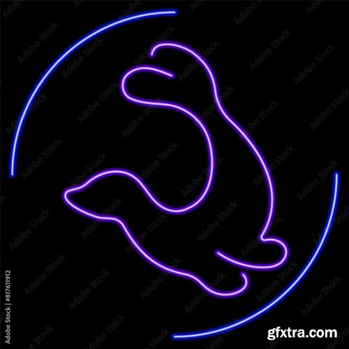 Seal Neon Sign 6xAI