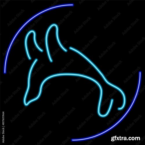 Seal Neon Sign 6xAI