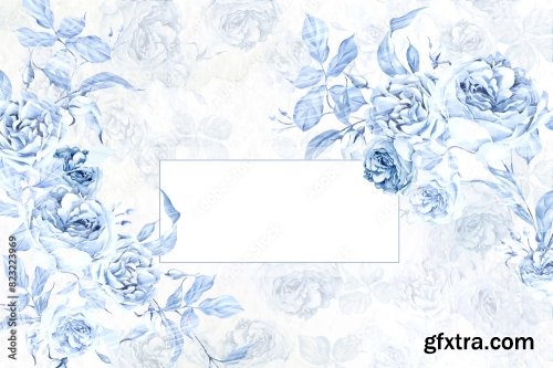 Watercolor Wedding Seamless Pattern 6xJPEG