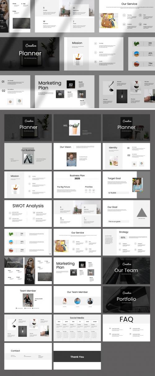 Creative Planner Presentation Template