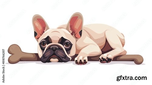 Adorable French Bulldog 6xJPEG