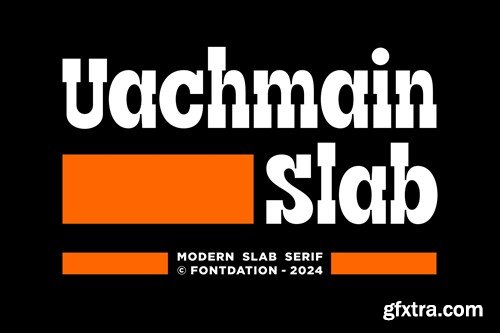 Uachmain Slab | Modern Slab Serif 6W55C3Y