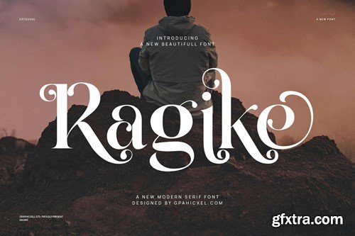 Ragike Elegant Ligature Typeface TWA8NS8