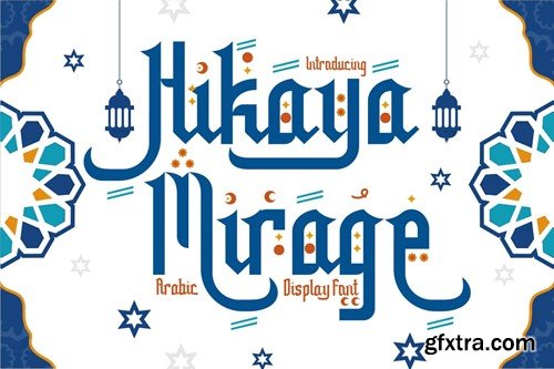 Hikaya Mirage - Arabic Display Font CXAYP8Y