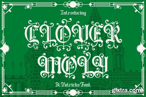 Clover Moly - St Patricks Font VS3VX7R