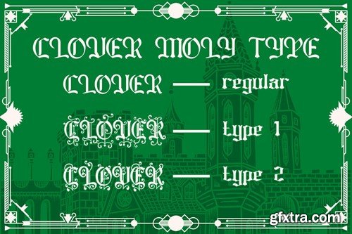 Clover Moly - St Patricks Font VS3VX7R