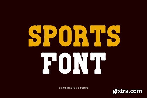 College Evoltan - Sport Slab Serif Font NQSSFQE