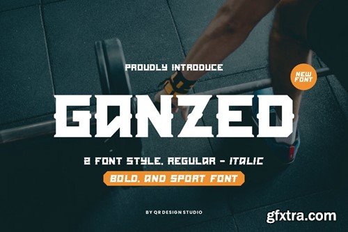 Ganzed - Italic & Sport Font Duo 4XTP4AT