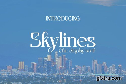 Skylines - A Chic Display Serif AWBSAAR