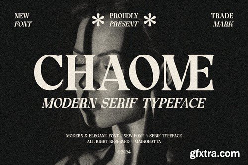 Chaome - Modern Serif Typeface BGR5CQ8