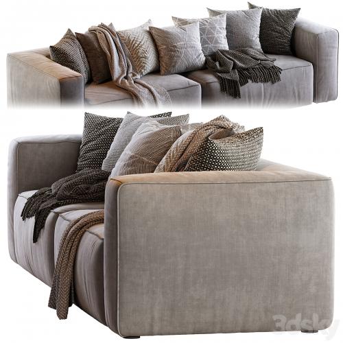 Мello Taos Brown Right Arm Corner Sectional