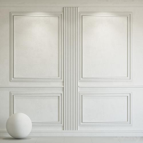 Decorative plaster with molding 275