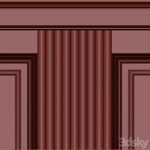 Decorative plaster with molding 275